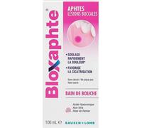 Bloxaphte Bain De Bouche Aphtes Et Lésions Buccales Flacon 100ml
