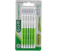 GUM Brosse interdentaire Bi-Direction petite 0.7mm 6 Unités