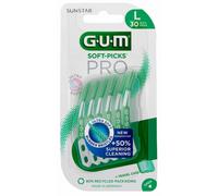 Parapharmacie > Hygiène & Premiers soins > Soins bucco-dentaires > Brosses à dents Gum Brossettes Interdentaires Soft-Picks Pro L x 30 - Brosses à dents - Pharmacie en ligne LaSante.net