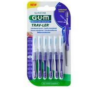Parapharmacie > Hygiène & Premiers soins > Soins bucco-dentaires > Brosses à dents GUM Trav-ler Brossettes Interdentaires x 6 - Brosses à dents - Pharmacie en ligne LaSante.net1,2 mm 1512