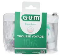 Parapharmacie > Hygiène & Premiers soins > Soins bucco-dentaires > Brosses à dents GUM Trousse Voyage Blancheur