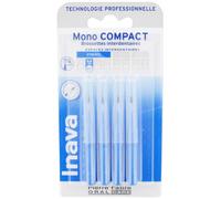 Inava Brossettes 0.8mm Mono Compact Espaces Étroits Bleu 4 unités