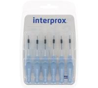 Parapharmacie > Hygiène & Premiers soins > Soins bucco-dentaires > Brosses à dents Interprox Cylindrical Bleu 1.3 Brossettes x 6 - Brosses à dents - Pharmacie en ligne LaSante.net