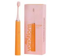 My Variations ® - Brosse à Dents Électrique - Technologie Sonique - 1 Mois d'Autonomie - 5 Modes de Brossage - Minuteur de 2 Min Intégré - Recommandé par les Dentistes - Chargement USB-C - Orange