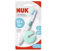 Parapharmacie > Hygiène & Premiers soins > Soins bucco-dentaires > Brosses à dents NUK Brosse à Dents Educative 12 mois et plus + 1 bague de sécurité