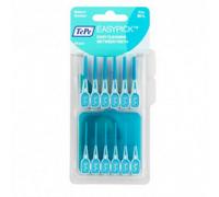 TePe EasyPick Cure-dents, Bleu, ISO M-L, 36pcs, élimine la plaque dentaire, nettoyage efficace entre les dents, cure-dents éco-responsables pour les petits espaces, étui de voyage inclus