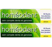 Parapharmacie > Hygiène & Premiers soins > Soins bucco-dentaires > Dentifrices Boiron Homéodent Soin Complet Dents Gencives Citron 2 x 75 ml - Dentifrices - Pharmacie en ligne LaSante.net