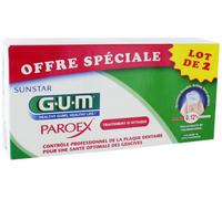 Parapharmacie > Hygiène & Premiers soins > Soins bucco-dentaires > Dentifrices GUM Paroex Gel Dentifrice 2 x 75 ml - Dentifrices - Pharmacie en ligne LaSante.net