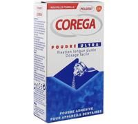 Parapharmacie > Hygiène & Premiers soins > Soins bucco-dentaires > Soins Des Gencives Et Des Dents Polident Corega Poudre Adhésive Prothèses Dentaires 40 g - Soins - Pharmacie en ligne LaSante.net
