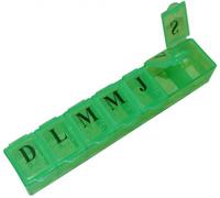 Parapharmacie > Matériel Médical > Aides au maintien à domicile > Solutions d'Aide à La Vie quotidienne > Piluliers Identités Pilulier Semainier - Piluliers - Pharmacie en ligne LaSante.net