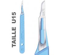 Parapharmacie > Matériel Médical > Equipement médical Bistouris stériles à usage unique Swann Morton U15 x 10 - Equipement médical - Pharmacie en ligne LaSante.net