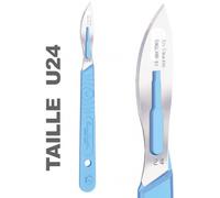 Parapharmacie > Matériel Médical > Equipement médical Bistouris stériles à usage unique Swann Morton U24 x 10 - Equipement médical - Pharmacie en ligne LaSante.net