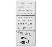 Parapharmacie > Matériel Médical > Equipement médical Échelle Optométrique Pour Enfants - Equipement médical - Pharmacie en ligne LaSante.net