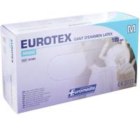 Parapharmacie > Matériel Médical > Gants Médicaux > Gants latex Euromedis Gants Latex Poudrés x 100 Medium