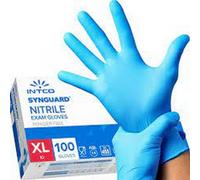 Parapharmacie > Matériel Médical > Gants Médicaux INTCO Gants d'Examen Nitrile Bleu Non Poudrés x 100 - Gants Médicaux - Pharmacie en ligne LaSante.net XL