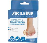 Parapharmacie > Matériel Médical > Orthopédie Akileïne Podoprotection Correcteur Hallux Valgus avec Séparateur d'Orteils - Orthopédie - Pharmacie en ligne LaSante.net