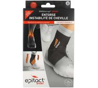 Parapharmacie > Matériel Médical > Orthopédie > Attelles cheville et pied Epitact Sport Ergostrap Entorse Instabilité de Cheville - Taille : S - Attelles cheville et pied - Pharmacie en ligne LaSante.
