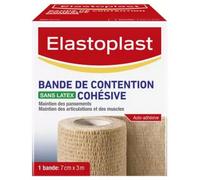 Parapharmacie > Matériel Médical > Pansements et soins > Bandes et sparadrap Elastoplast Bande de Contention Cohésive 7 cm x 3 m - Couleur : Chair