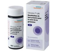 Parapharmacie > Matériel Médical > Thermomètre et auto-tests Uritest Bandelettes pour Test Urinaire x 25 - Thermomètre et auto-tests - Pharmacie en ligne LaSante.net