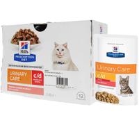Parapharmacie > Vétérinaire > Alimentation pour animaux > Croquettes animaux Hill s Urinary Care c/d Saumon 12 x 85 g - Croquettes animaux - Pharmacie en ligne LaSante.net