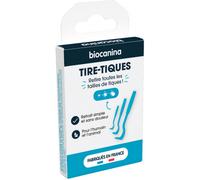 Parapharmacie > Vétérinaire > Anti-parasites > Anti-puces et anti-tiques Biocanina Tire Tiques x 3 - Anti-puces et anti-tiques - Pharmacie en ligne LaSante.net