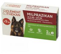 Parapharmacie > Vétérinaire > Anti-parasites Clément Thékan Milprazikan Chien x 2 - Anti-parasites - Pharmacie en ligne LaSante.net