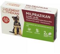 Parapharmacie > Vétérinaire > Anti-parasites Clément Thékan Milprazikan Chiot et Petit Chien x 2 - Anti-parasites - Pharmacie en ligne LaSante.net