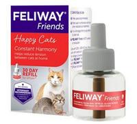 FELIWAY Friends 30 Jours - 1 Recharge pour Diffuseur de Phéromones Apaisantes pour Chats (48 ml) - Harmonie Retrouvée : Aide à Réduire les Confilts et Tensions entre Chats vivant sous le même toit