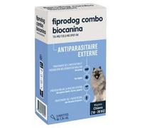 Parapharmacie > Vétérinaire > Produits Anti-parasites Pour Animaux > Anti-parasites chien Biocanina Fiprodog Combo Antiparasitaire Externe Moyens Chiens 10 - 20 kg Pipettes x 3 - Anti-parasites chien