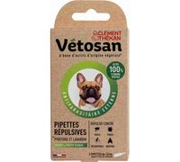 Parapharmacie > Vétérinaire > Produits Anti-parasites Pour Animaux > Anti-parasites chien Vétosan Pipettes Répulsives pour Chiot et Petit Chien 2 x 1,5 ml - Anti-parasites chien - Pharmacie en ligne L