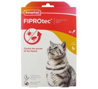 Parapharmacie > Vétérinaire > Produits Anti-parasites Pour Animaux Beaphar Fiprotec 50 mg Solution Spot-on Chats 6 Pipettes - Anti-parasites - Pharmacie en ligne LaSante.net