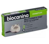 Parapharmacie > Vétérinaire > Produits Anti-parasites Pour Animaux Biocanina Multivermyx Vermifuge Chat x 2 - Anti-parasites - Pharmacie en ligne LaSante.net