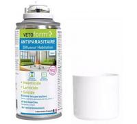 Parapharmacie > Vétérinaire > Produits Anti-parasites Pour Animaux > Insecticide habitat Vetoform Antiparasitaire Diffuseur Habitation 36 m2 150 ml