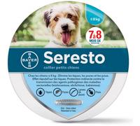 SERESTO Chien Collier Anti-Puces et Anti-Tiques -8kg 1 unité