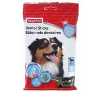 Parapharmacie > Vétérinaire > Produits pour le Bien-Être Animal > Compléments alimentaires animaux Beaphar Bâtonnets Dentaires Grands Chiens 7 Bâtonnets - Compléments alimentaires animaux - Pharmacie