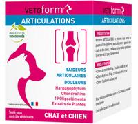 Parapharmacie > Vétérinaire > Produits pour le Bien-Être Animal > Compléments alimentaires animaux Vetoform Articulation Chat et Chien 100 g - Compléments alimentaires animaux - Pharmacie en ligne LaS