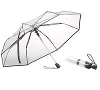 Parapluie Ø 100 cm avec Armature en Fibre de Verre - Transparent [Pearl]
