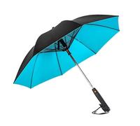 Parapluie 3 en 1 Avec Ventilateur et Brumisateur Anti-UV, Rafraîchissant Pour Camping, Extérieure, Plage - Rechargeable/Batterie