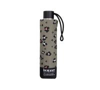 Parapluie 3 sections ouverture et fermeture manuelle Isotoner Leopard kaki