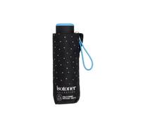 Isotoner Parapluie compact, solide, ultra déperlant, à ouverture manuelle, mini pois