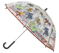 Parapluie à bulles Marvel - Ouverture manuelle - Impression super-héros - 100% POE avec armature en fibre de verre - Produit original conçu en Espagne