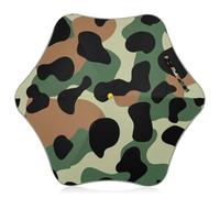 Parapluie à bulles pour enfants - Long et petit garçon - Protection UV - Camouflage vert, marron, noir
