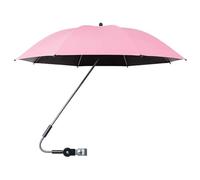 Parapluie à clip pour poussette - Protection UV extra large, design étanche à 360 degrés, pare-soleil pour poussette, offre une couverture complète avec une pince sécurisée | Parfait pour les chariots