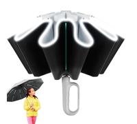 Parapluie à ouverture et fermeture automatiques Poignée Inversée Robuste