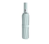 Parapluie Automatique Coupe-Vent Anti-UV 24 Baleines Pliables, Grand Parapluie Double for Voyage, Pluie, Hommes et Femmes pour Hommes Et Femmes(24 Ribs Light Green)