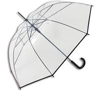 Parapluie automatique Happy Rain transparent canne