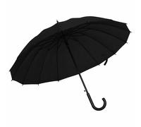 Parapluie Automatique Noir 120 cm Mariage Golf Marche Promenade Jardin vidaXL