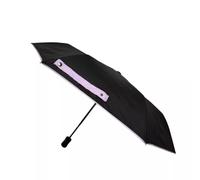 Parapluie automatique pliable noir bordure céladon SMATI