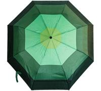 Parapluie avec housse de protection - Parapluie de poche télescopique ø100 cm vert foncé