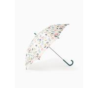 Parapluie avec motif de petits animaux jaune TU